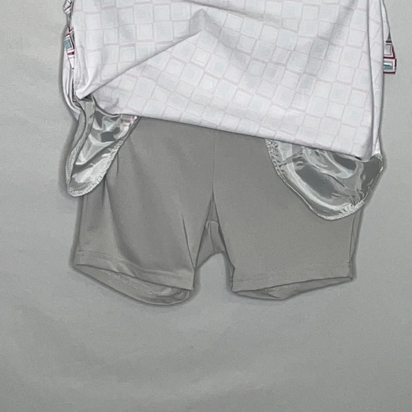 N Vo by Lanctot Geometric Patterned Golf/Athletic Skort - Size 2 - Picture 2 of 6